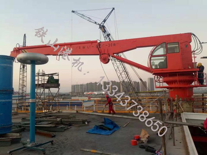 山東菏澤甲板起重機廠家設備的優勢