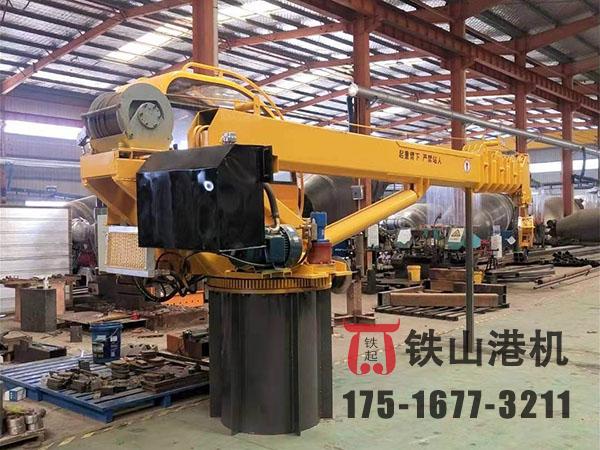 江蘇淮安甲板起重機廠家甲板起重機吊運穩定